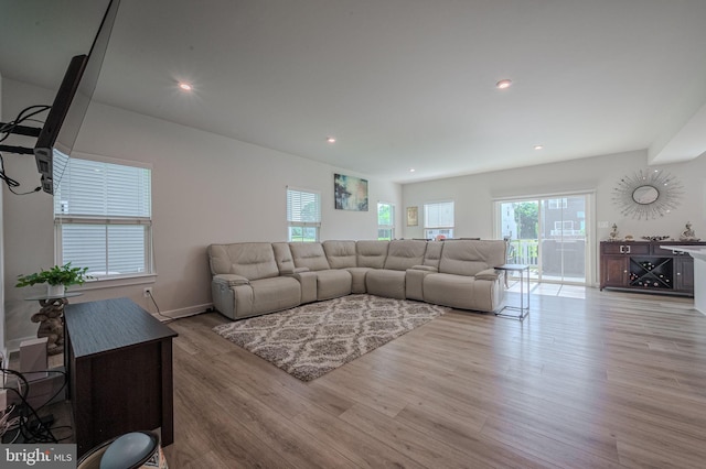 303 Jasper Way, Middletown, DE 19709 - living area with wood finished floors and recessed lighting