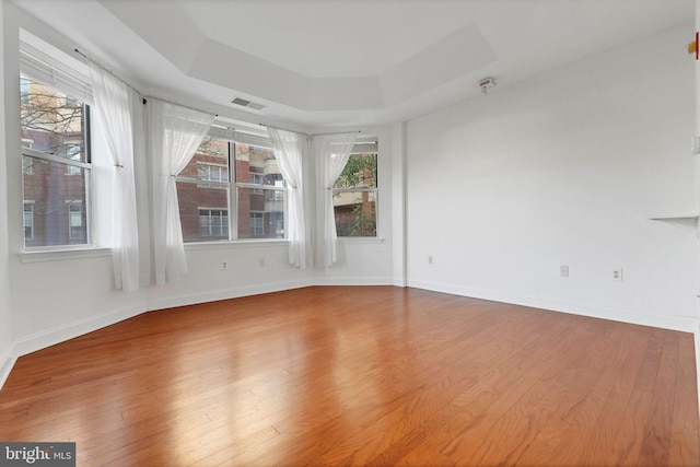 2019 Windrow Dr, Princeton, NJ 08540 - unfurnished room with wood finished floors and a raised ceiling