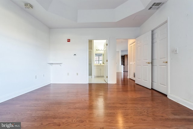 2019 Windrow Dr, Princeton, NJ 08540 - unfurnished room with wood finished floors and a raised ceiling