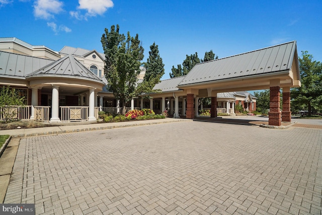 2019 Windrow Dr, Princeton, NJ 08540 - view of decorative road featuring curbs