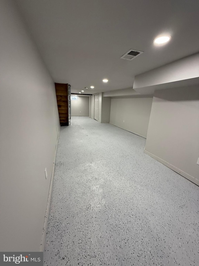 3844 N Franklin St, Philadelphia, PA 19140 - finished below grade area with recessed lighting and baseboards