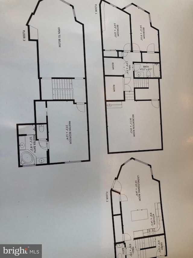 1904 Vermont Ave NW Unit A, Washington, DC 20001 - view of floor plan / room layout