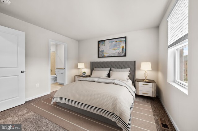 620 Mozart Way, Baltimore, MD 21224 - bedroom with carpet and ensuite bath