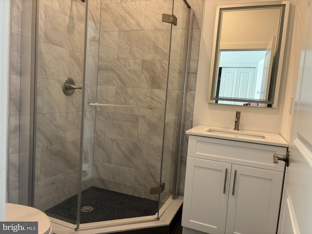 2209 N 7th St, Philadelphia, PA 19133 - full bathroom featuring vanity and a stall shower