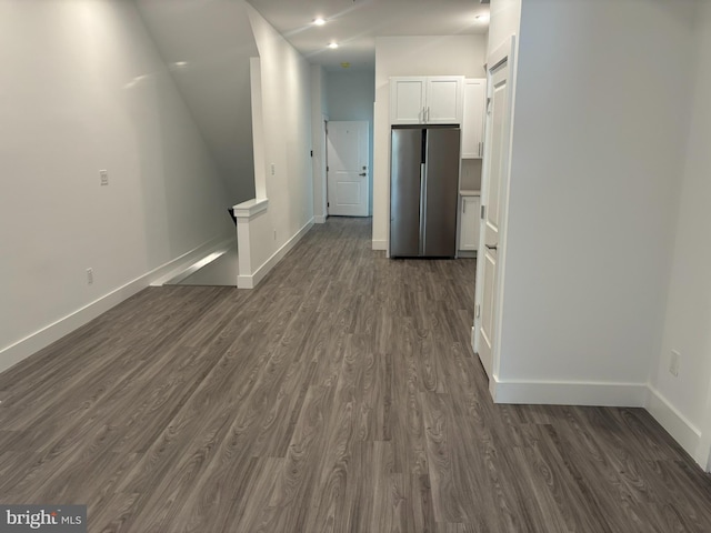 2209 N 7th St, Philadelphia, PA 19133 - hallway featuring dark wood finished floors