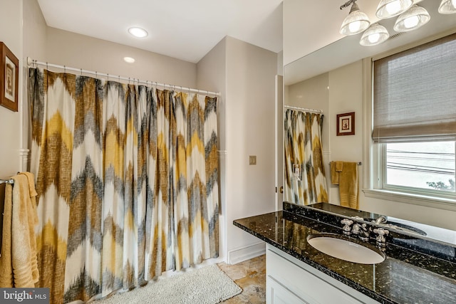 2101 Wallace St, Philadelphia, PA 19130 - full bath featuring vanity and curtained shower