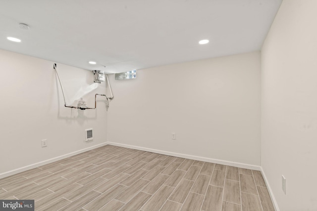 13 W Upsal St, Philadelphia, PA 19119 - basement featuring recessed lighting and light wood-type flooring