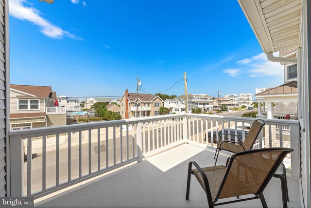 6203 Long Beach Blvd, Long Beach Township, NJ 08008 - balcony featuring a residential view