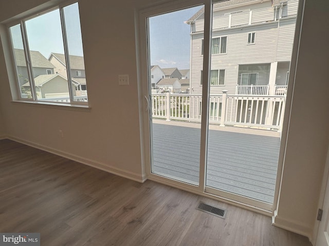 315 Allison Jane Dr Unit G20, Stevensville, MD 21666 - entryway featuring baseboards and wood finished floors