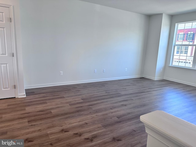 315 Allison Jane Dr Unit G20, Stevensville, MD 21666 - spare room with dark wood-style flooring and baseboards