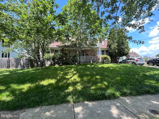 185 Berkley Ave, Lansdowne, PA 19050 - view of front facade featuring stone siding and a chimney