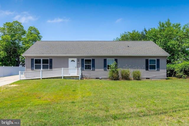 380 Fowser Rd, Millville, NJ 08332 - ranch-style house with crawl space and roof with shingles