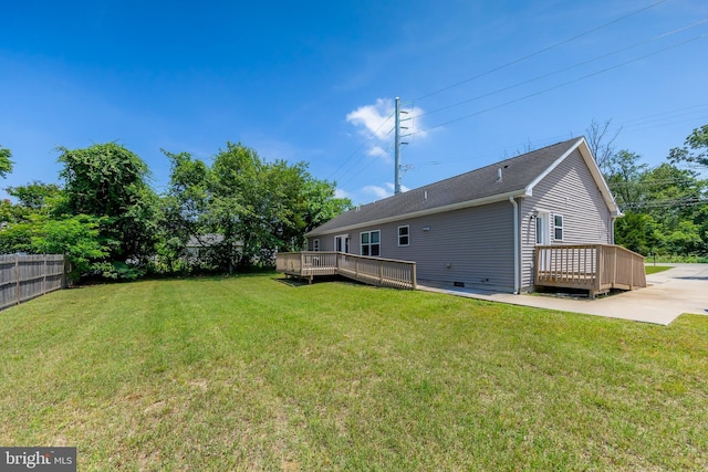 380 Fowser Rd, Millville, NJ 08332 - back of house with a wooden deck