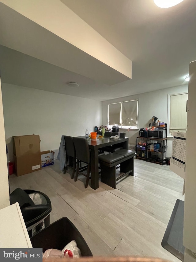 6207 Cardiff St, Philadelphia, PA 19149 - dining space with light wood-style flooring