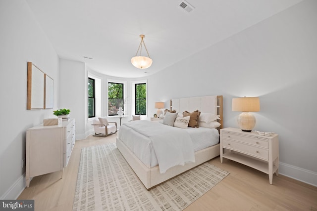 1834 16th St NW, Washington, DC 20009 - bedroom with light wood finished floors and baseboards