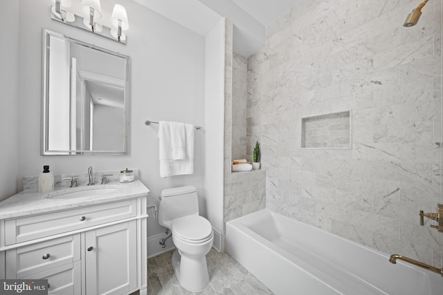 1834 16th St NW, Washington, DC 20009 - bathroom featuring vanity and shower / bathtub combination