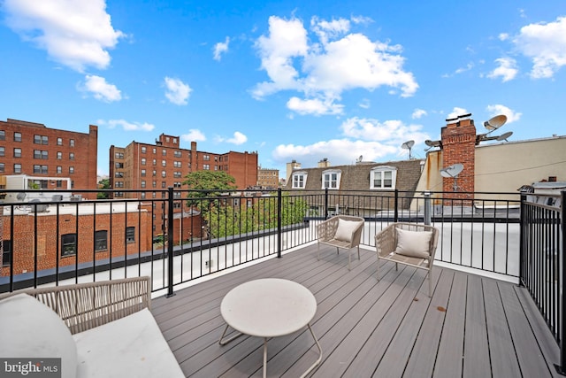 1834 16th St NW, Washington, DC 20009 - view of wooden terrace