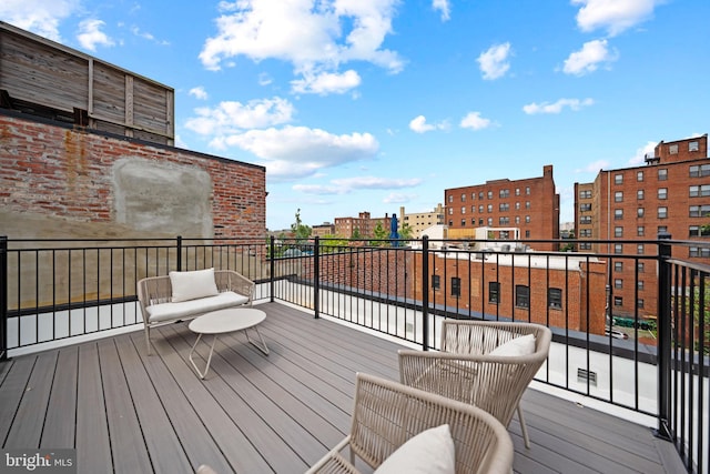 1834 16th St NW, Washington, DC 20009 - view of wooden terrace