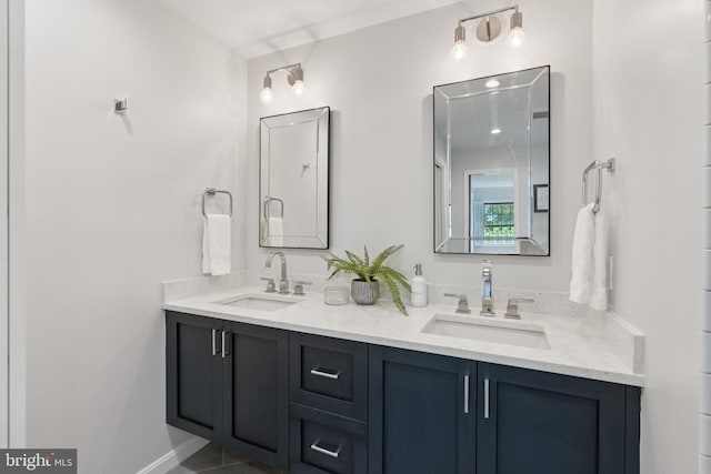 10905 Wickshire Way Unit G-2, North Bethesda, MD 20852 - bathroom with double vanity