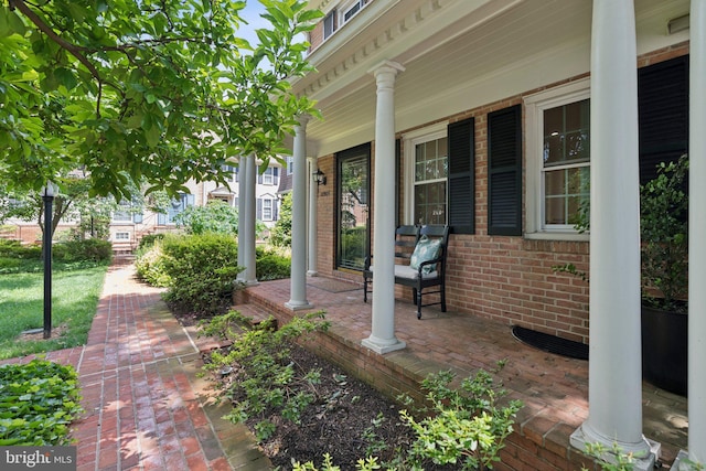 10905 Wickshire Way Unit G-2, North Bethesda, MD 20852 - view of porch