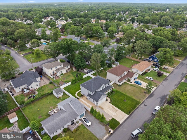 136 Tiller Ave, Manahawkin, NJ 08050 - aerial view of property and surrounding area featuring nearby suburban area