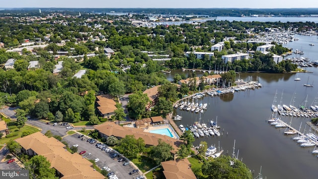 770 Fairview Ave Unit 770D, Annapolis, MD 21403 - view of property location with a marina and a nearby body of water