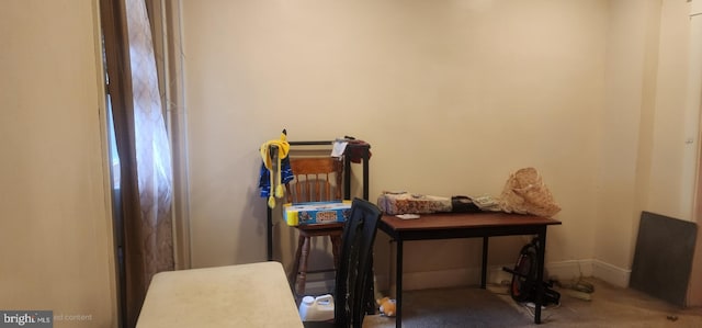 2308 W Mosher St, Baltimore, MD 21216 - office with carpet and baseboards