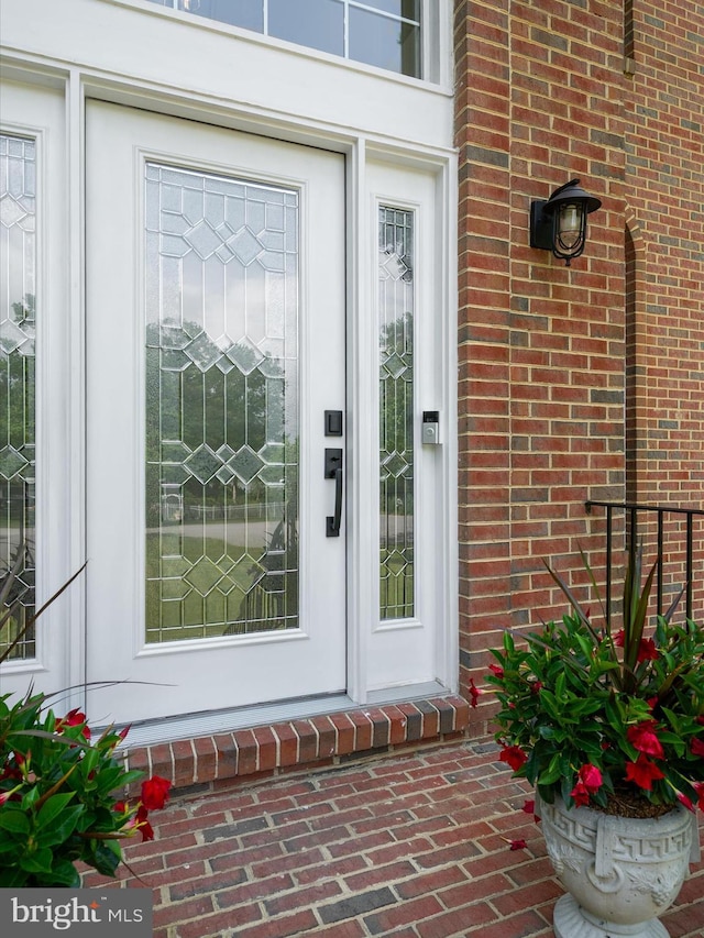1015 S Creek View Ct, Churchton, MD 20733 - entrance to property with brick siding