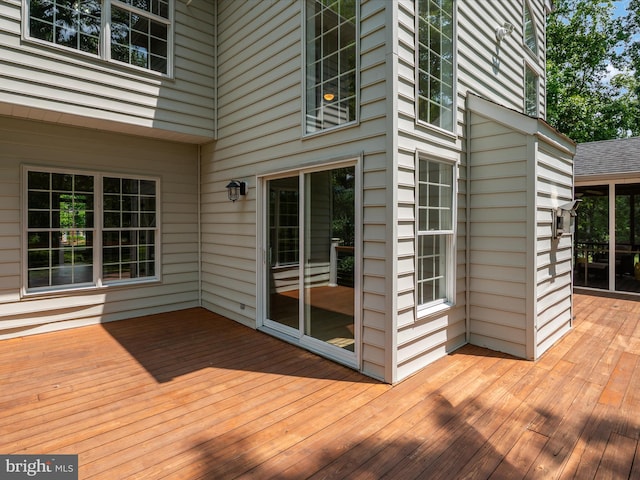 1015 S Creek View Ct, Churchton, MD 20733 - view of deck