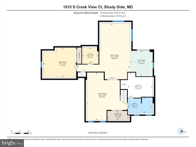 1015 S Creek View Ct, Churchton, MD 20733 - view of home floor plan