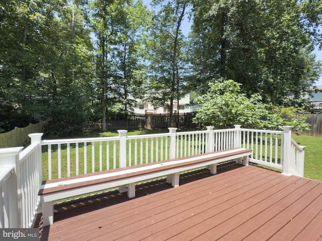 5646 Mount Burnside Way, Burke, VA 22015 - view of deck