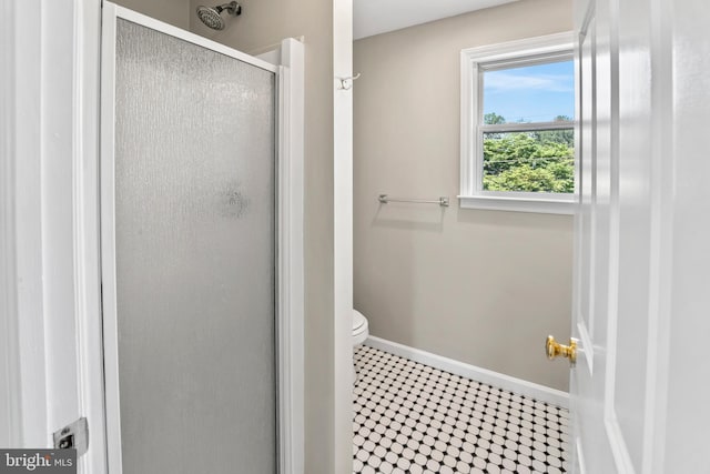 51 E Ann Rd, Broomall, PA 19008 - full bath featuring a shower stall and toilet