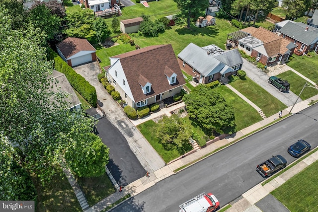 51 E Ann Rd, Broomall, PA 19008 - aerial perspective of suburban area