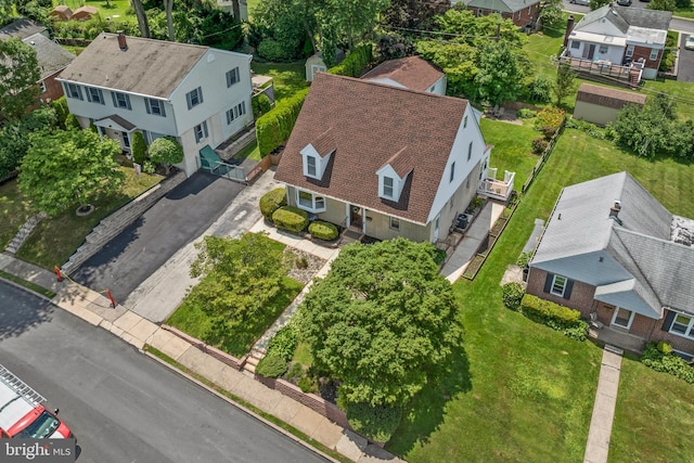51 E Ann Rd, Broomall, PA 19008 - aerial perspective of suburban area