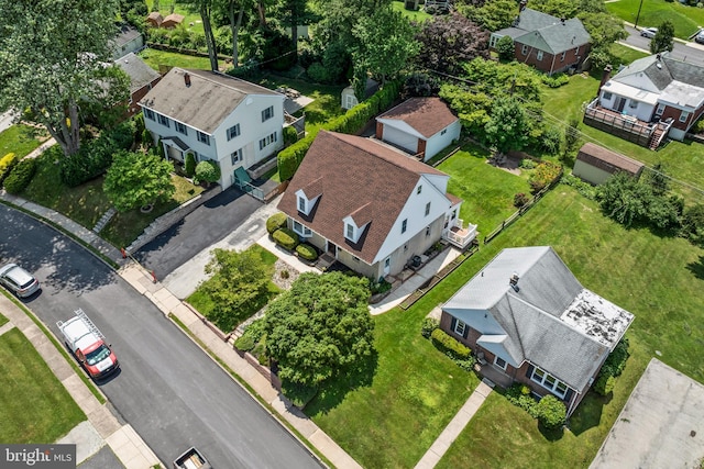 51 E Ann Rd, Broomall, PA 19008 - aerial perspective of suburban area