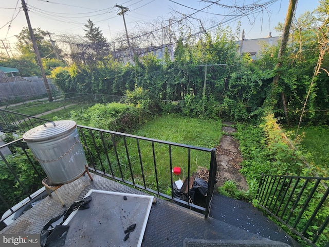 3137 Oakford Ave, Baltimore, MD 21215 - view of patio