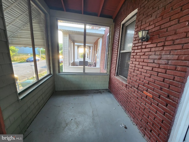 3137 Oakford Ave, Baltimore, MD 21215 - view of unfurnished sunroom