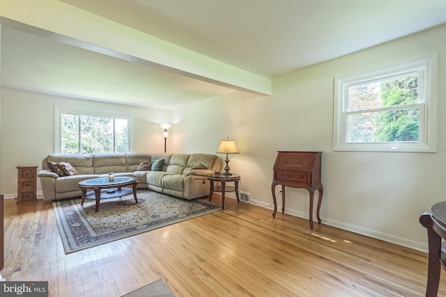 2303 Mulberry Ln, Lafayette Hill, PA 19444 - living area featuring light wood-style floors