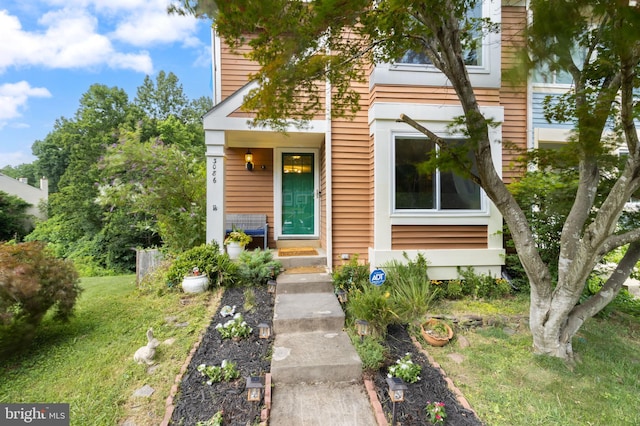 3086 Bridgeton Ct, Woodbridge, VA 22192 - view of front of property with a front yard