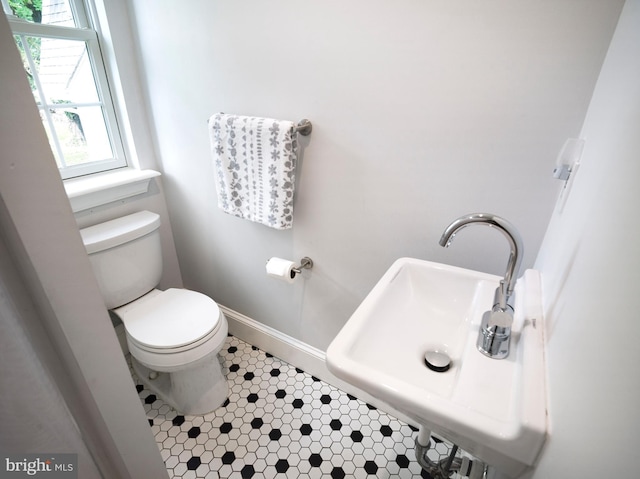 319 W Conestoga Rd, Devon, PA 19333 - half bathroom with toilet and a sink