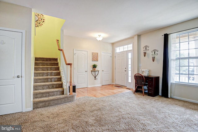 1814 S Pollock Way, Middletown, DE 19709 - foyer featuring stairs and baseboards
