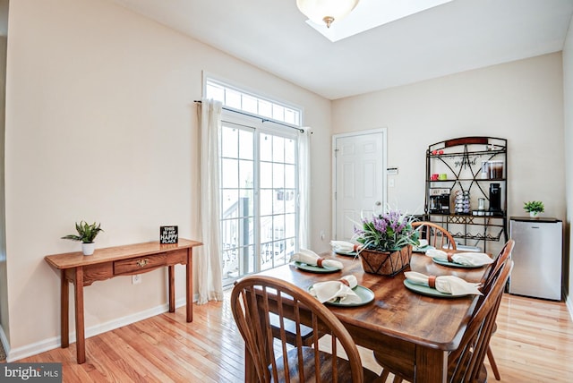 1814 S Pollock Way, Middletown, DE 19709 - dining room with light wood finished floors and baseboards