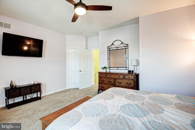 1814 S Pollock Way, Middletown, DE 19709 - carpeted bedroom featuring ceiling fan and baseboards
