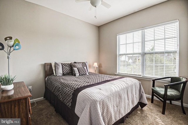 1814 S Pollock Way, Middletown, DE 19709 - carpeted bedroom featuring baseboards and ceiling fan