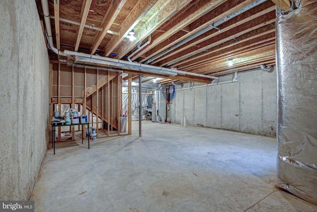 1814 S Pollock Way, Middletown, DE 19709 - view of unfinished below grade area