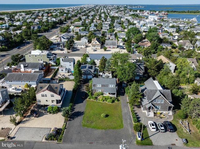 6 W 11th St, Barnegat Light, NJ 08006 - aerial perspective of suburban area with a large body of water