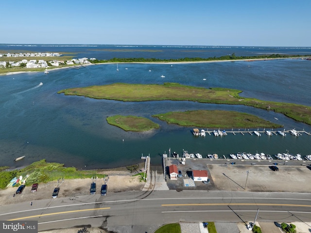 6 W 11th St, Barnegat Light, NJ 08006 - aerial view of property and surrounding area with a nearby body of water