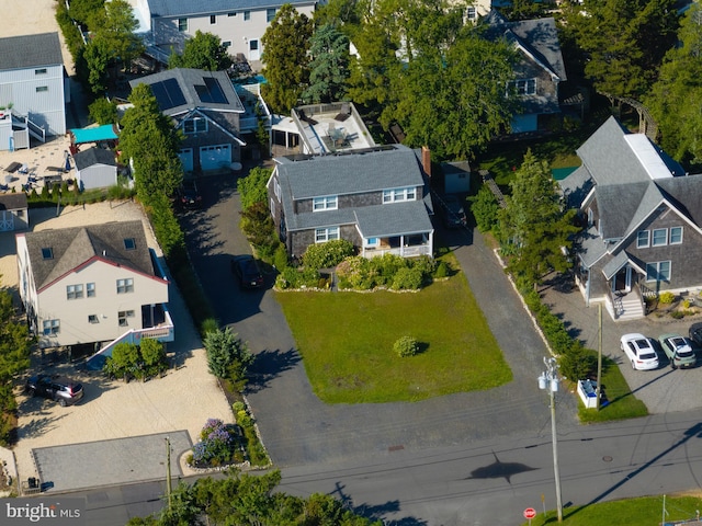 6 W 11th St, Barnegat Light, NJ 08006 - aerial perspective of suburban area
