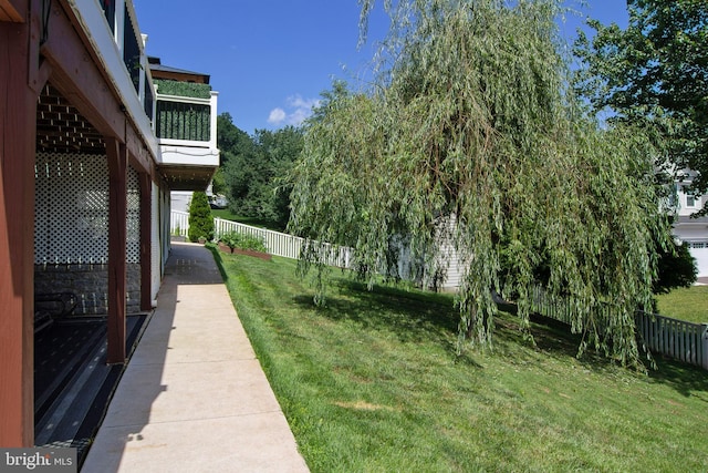 5997 Florey Rd, Hanover, MD 21076 - view of fenced backyard