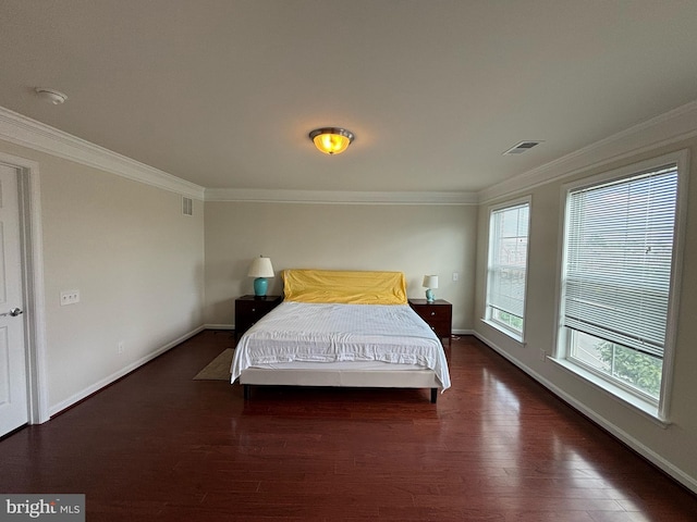 3052 Rittenhouse Cir Unit 52, Fairfax, VA 22031 - bedroom with ornamental molding and wood finished floors